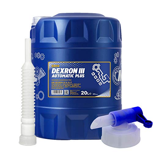 MANNOL Dexron III Automatic Plus 8206 ATF 20 Liter (3,48€/L) MANNOL Dexron III Automatic Plus 8206 ATF 20 Liter (3,48€/L) von MANNOL