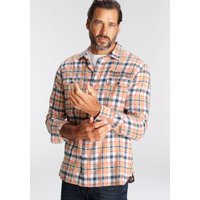Mans World Flanellhemd mit Stickerei von mans world
