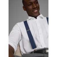 Mans World Hosenträger in bequemer Breite & extra Länge bis 130cm - neue Farbe jeansblau von mans world