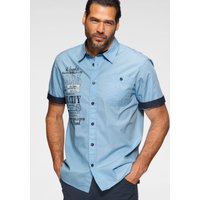 Mans World Kurzarmhemd mit Print von mans world