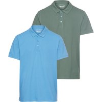 Mans World Poloshirt 2-er Pack, in tollen Farbkombinationen von mans world