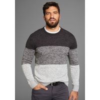 Mans World Rundhalspullover "Bis Größe 5 XL" mehrfarbig von mans world