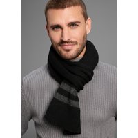 Mans World Schal mit modischen Konstrast-Streifen - NEW von mans world