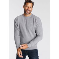 Mans World Sweatshirt Langarm, Basic-Stil, unifarben, Rundhalsausschnitt von mans world