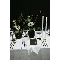 Leinenservietten - Weiße Hochzeitstischservietten Weihnachtsservietten Leinen Home Wear Küchenservietten Stonewashed Servietten Leinenservietten - Weiße Hochzeitstischservietten Weihnachtsservietten Leinen Home Wear Küchenservietten Stonewashed Servietten von mantaikotai