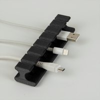 Kabel Organizer Für Schreibtisch/Kabelhalter Tischmontage Mit Klebestreifen Auf Unterseite Kabel Organizer Für Schreibtisch/Kabelhalter Tischmontage Mit Klebestreifen Auf Unterseite von manutechlab