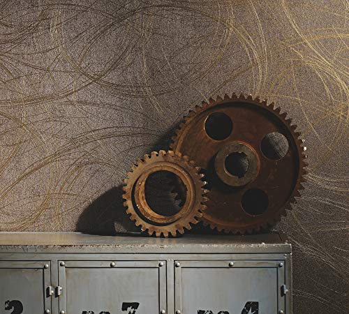 marburg Tapete Gold Braun Grafisch Ovale Vliestapete Linien Geschwungen Wohnzimmer Colani Visions Made in Germany 10,05m X 0,70m 53323 marburg Tapete Gold Braun Grafisch Ovale Vliestapete Linien Geschwungen Wohnzimmer Colani Visions Made in Germany 10,05m X 0,70m 53323 von marburg