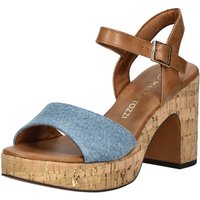 MARCO TOZZI High-Heel-Sandalette "Marco Tozzi Sandalen Lederimitat/Textil" von marco tozzi