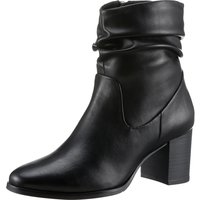 MARCO TOZZI Stiefelette, Blockabsatz, Businessschuh mit Falten im slouchy Look MARCO TOZZI Stiefelette, Blockabsatz, Businessschuh mit Falten im slouchy Look von marco tozzi