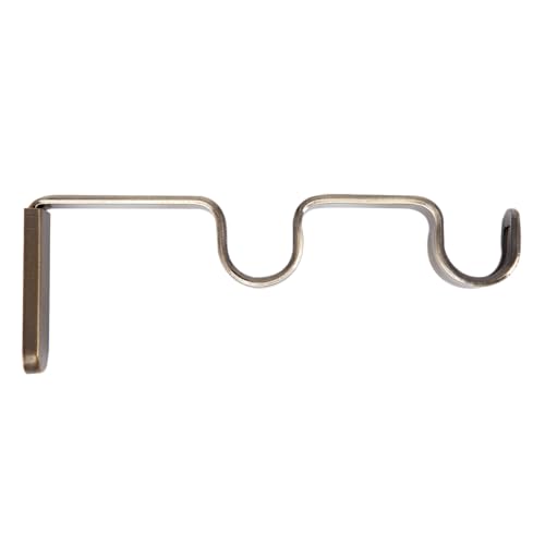 Mardom Gardinenstange Halterung 19mm - Doppel-Gardinenstangenhalter Wandhalterung - Halter zur Gardinenstange mit dem Easy-System - Farbe Antikes Messing von MARDOM HOME