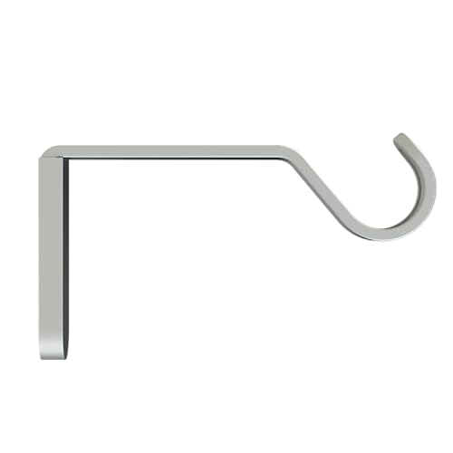 Mardom Gardinenstange Halterung 19mm - Gardinenstangenhalter Wandhalterung - Halter zur Gardinenstange mit dem Easy-System - Farbe Satin von mardom HOME