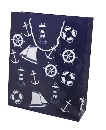 Geschenktüte Marineblau Gross von mare-me