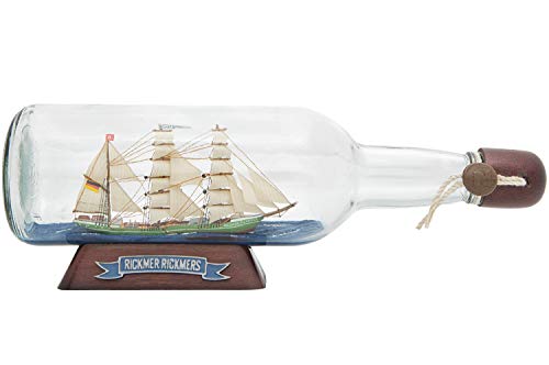 mare-me Buddelschiff rund Rickmer Rickmers, 700ml von mare-me