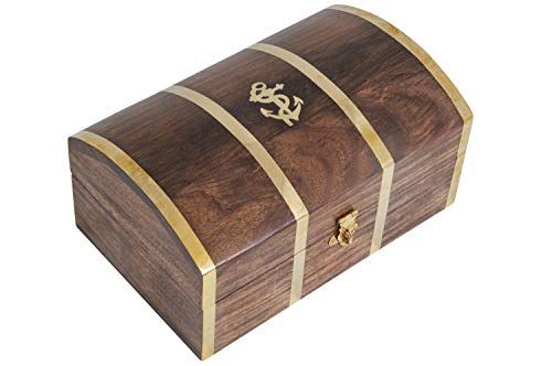 mare-me Schatztruhe Holz klein 22cm von mare-me