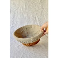 1, 2 Kg Runder Korbgeflecht Banneton Mit Extra-Liner 1, 2 Kg Runder Korbgeflecht Banneton Mit Extra-Liner von mariameliahome