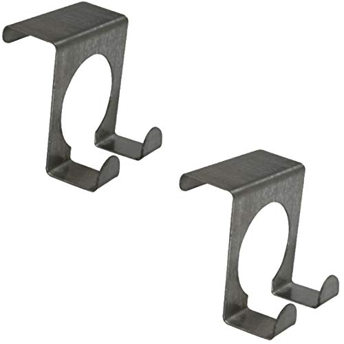 marion10020 Edelstahl Türhaken Tür Kleiderhaken Türgarderobe Door Hook Garderobenhaken Schrankhaken, 2er-Pack von marion10020