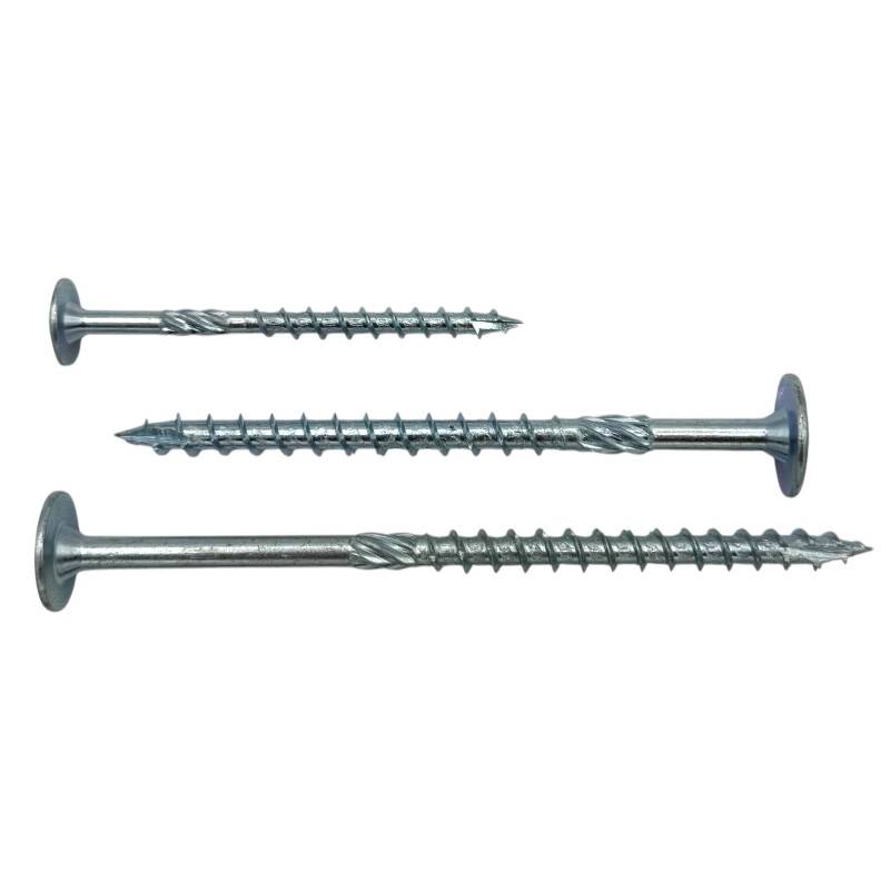 SchraubiFix Holzschraube Tellerkopf Teilgewinde TX30 verzinkt mit ETA 6 x 180 mm - 100 Stück von Schraubi®