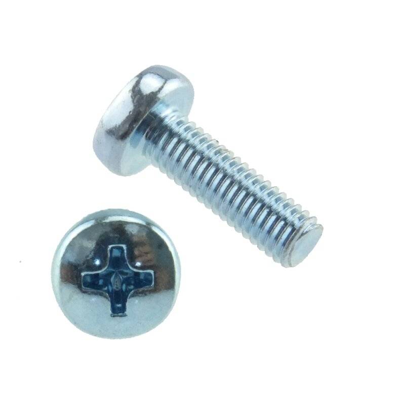 Linsenschraube PH-Kreuzschlitz H DIN 7985 4.8 Stahl gal verz. M 3 x 3 - 200 Stück Linsenschraube PH-Kreuzschlitz H DIN 7985 4.8 Stahl gal verz. M 3 x 3 - 200 Stück von Nineka Handels GmbH
