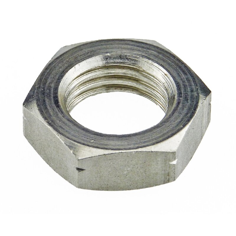 Sechskantmutter DIN 439 Edelstahl A2 Form B Feingewinde M 20 x 1,5 - 10 Stück Sechskantmutter DIN 439 Edelstahl A2 Form B Feingewinde M 20 x 1,5 - 10 Stück von Nineka Handels GmbH