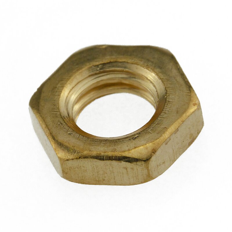 Sechskantmutter DIN 439 Messing blank niedrige Form B M 8 - 100 Stück Sechskantmutter DIN 439 Messing blank niedrige Form B M 8 - 100 Stück von Nineka Handels GmbH