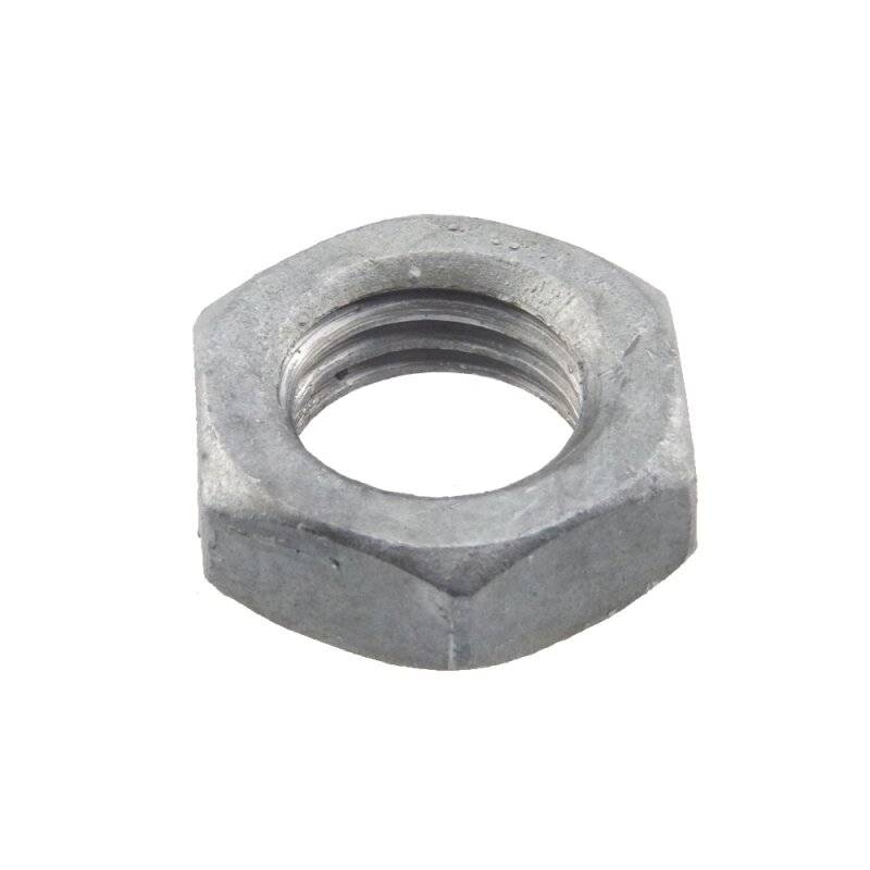 Sechskantmutter DIN 439 Stahl 04 feuerverzinkt niedrige Form B M 16 - 100 Stück von Nineka Handels GmbH