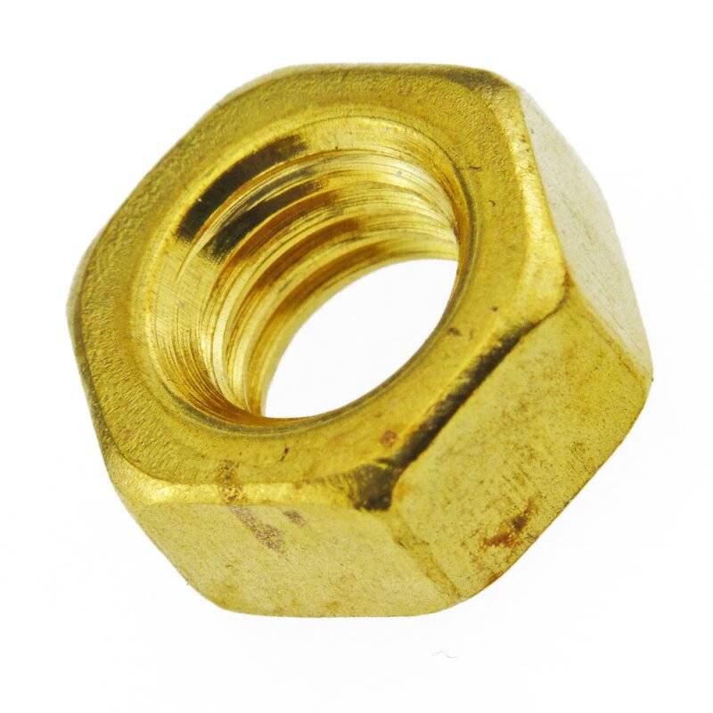 Sechskantmutter DIN 934 Messing blank M 2,3 - 1000 Stück Sechskantmutter DIN 934 Messing blank M 2,3 - 1000 Stück von Nineka Handels GmbH