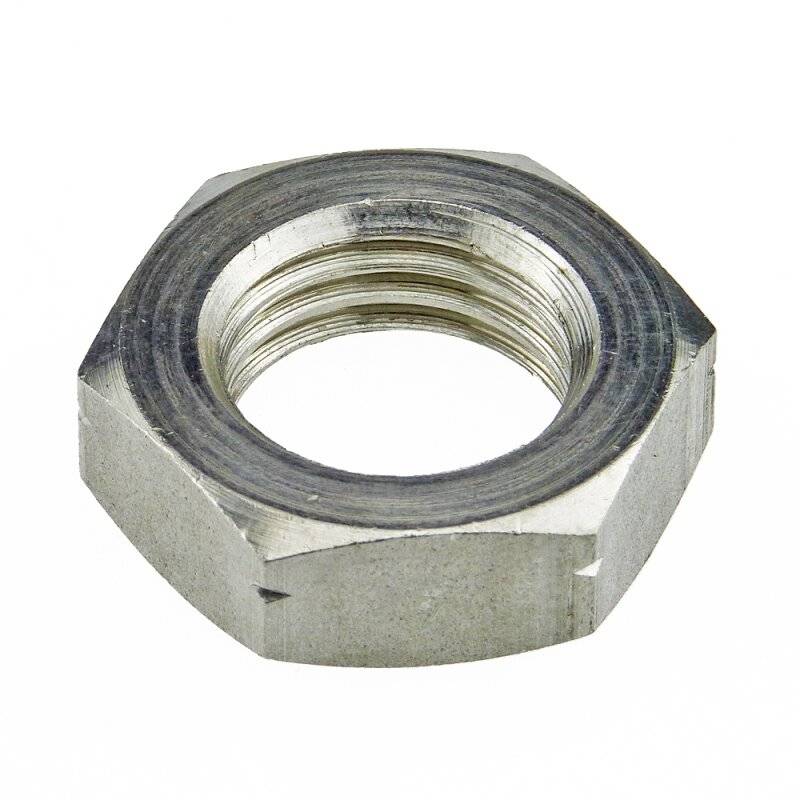 Sechskantmutter niedrige Form DIN 936 Edelstahl A2 M 20 - 10 Stück von Nineka Handels GmbH