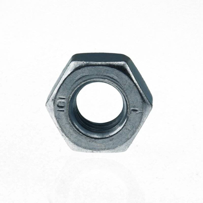Sechskantmuttern mit metrischem Feingewinde ISO 8673 10 Stahl galvanisch verzinkt M 16 x 1,5 - 100 Stk von Nineka Handels GmbH