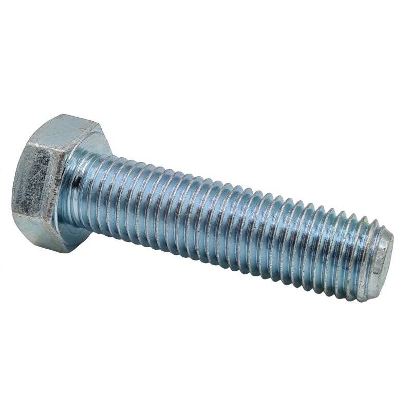 Sechskantschraube Gew. bis Kopf ISO 4017 10.9 St. gal. verz. get. M 10 x 70 - 100 Stück von Nineka Handels GmbH