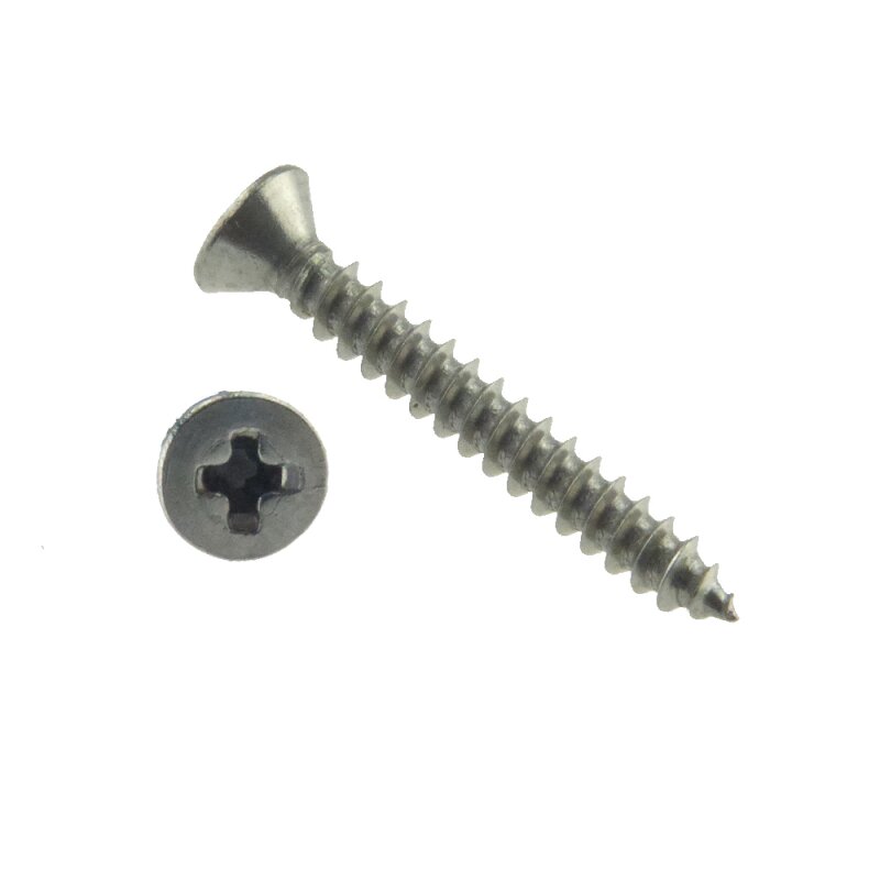 Senk-Blechschraube DIN 7982 Edelstahl A2 Form C-H 6,3 x 32 - 250 Stück Senk-Blechschraube DIN 7982 Edelstahl A2 Form C-H 6,3 x 32 - 250 Stück von Nineka Handels GmbH