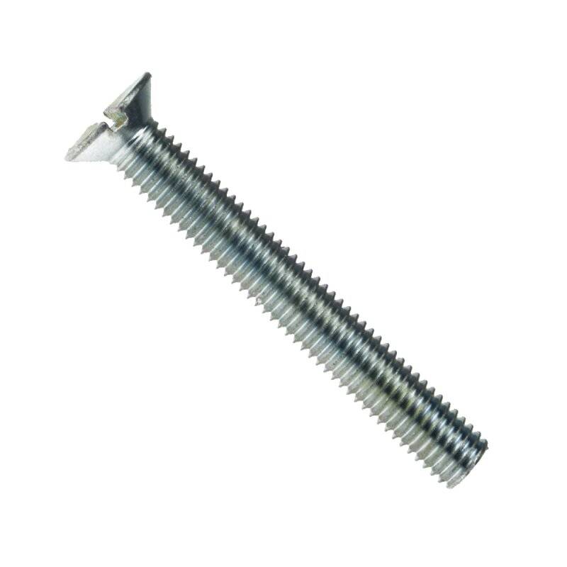 Senkschraube mit Schlitz DIN 963 4.8 Stahl galvanisch verzinkt M 8 x 35 - 100 Stück Senkschraube mit Schlitz DIN 963 4.8 Stahl galvanisch verzinkt M 8 x 35 - 100 Stück von Nineka Handels GmbH