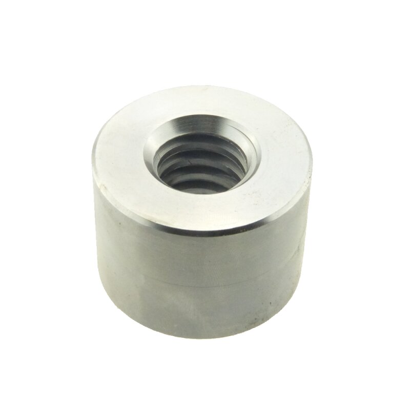 Trapezgewindemutter Rundmutter Gewindemuffe Stahl blank TR 14 x 4 x D36 x L21 - 1 Stück Trapezgewindemutter Rundmutter Gewindemuffe Stahl blank TR 14 x 4 x D36 x L21 - 1 Stück von Nineka Handels GmbH