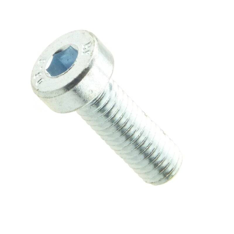 Zylinderschraube Innen6kant nied. Kopf DIN 7984 08.8 St. gal zn M 10 x 65 - 100 Stück von Nineka Handels GmbH