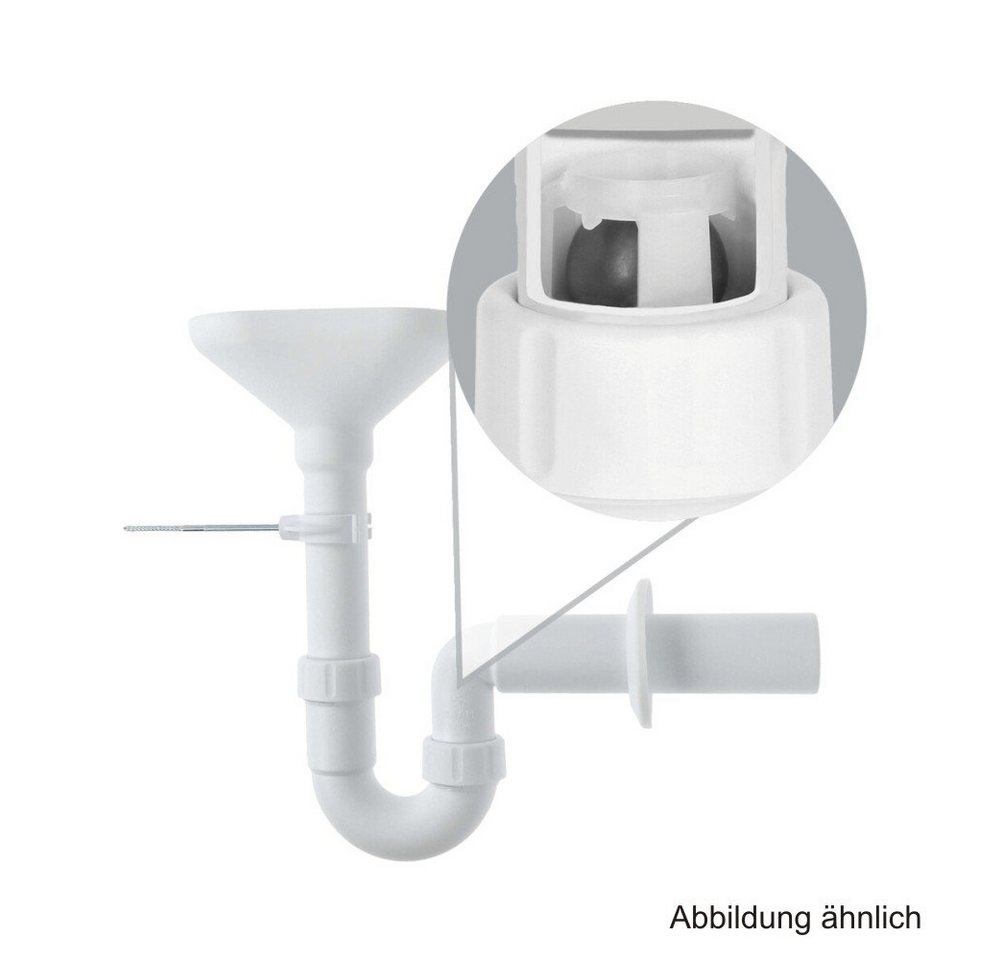 Ablaufgarnitur Trichter-Siphon 1 1/2" Abgang DN 50 mit Kugelverschluss gegen Geruch von OTTO