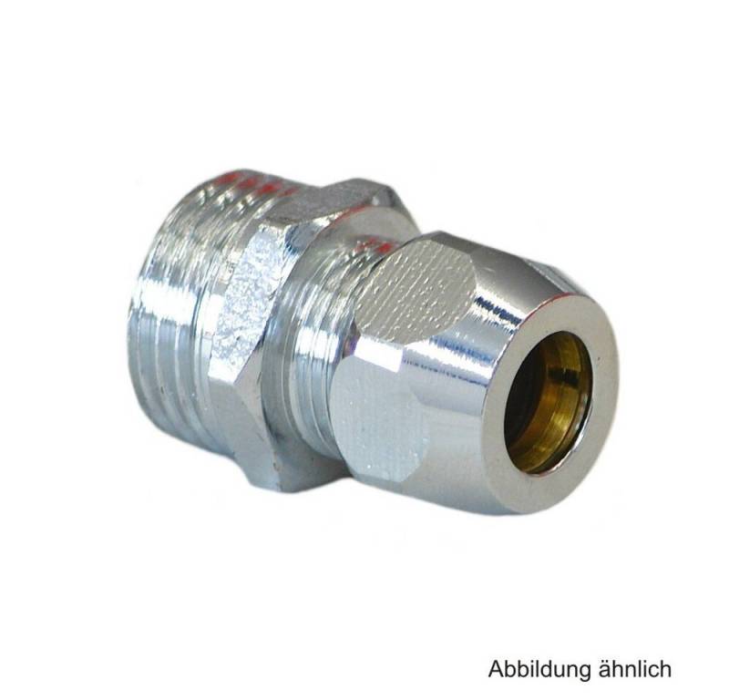 OEG GmbH Ablaufgarnitur Gerade-Quetschverschraubung, eins. QV 3/8" x 8 mm, verchromt von OEG GmbH