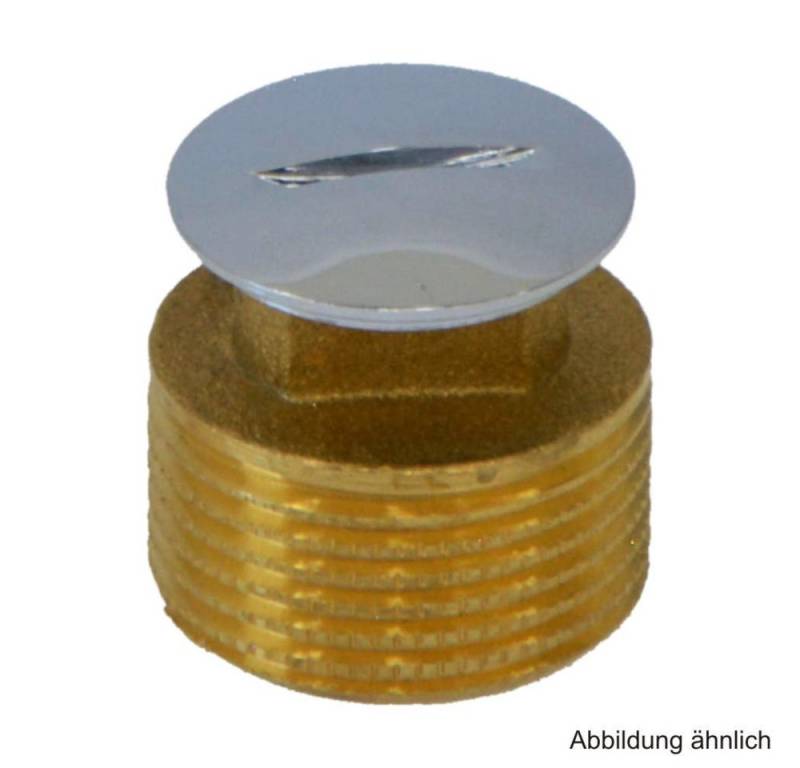 OEG GmbH Ablaufgarnitur Blindstopfen, 1/2", verchromt von OEG GmbH