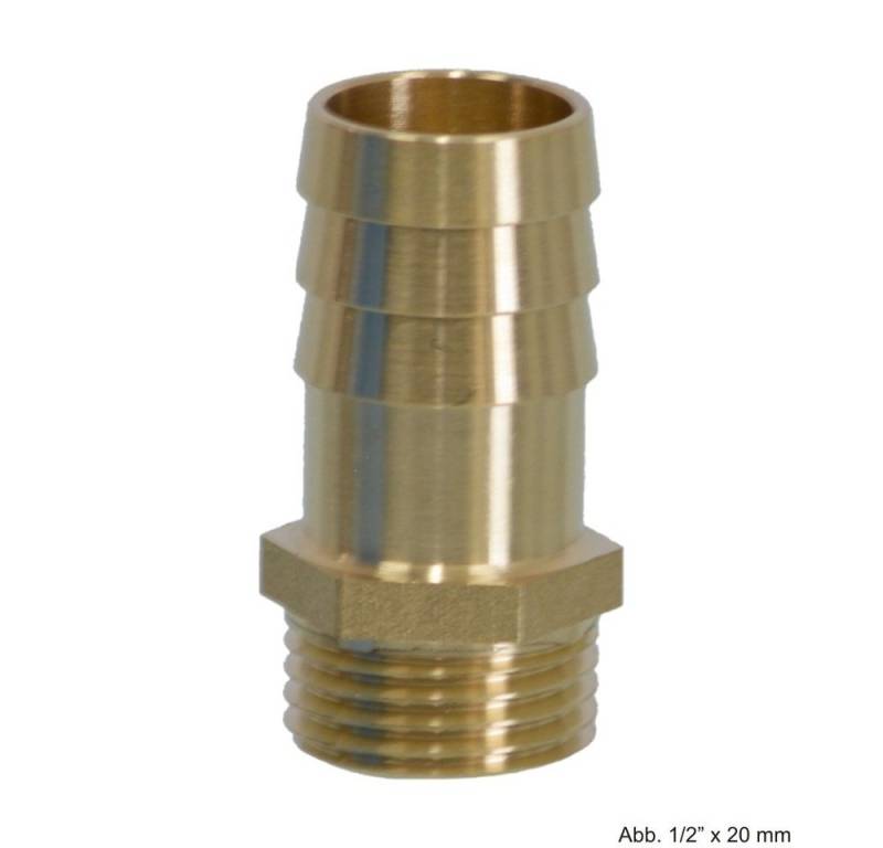 bevo Gartenschlauch Messing Schlauchtülle mit Sechskant, AG x Schlauchtülle 1/4" x 8 mm bevo Gartenschlauch Messing Schlauchtülle mit Sechskant, AG x Schlauchtülle 1/4" x 8 mm von bevo