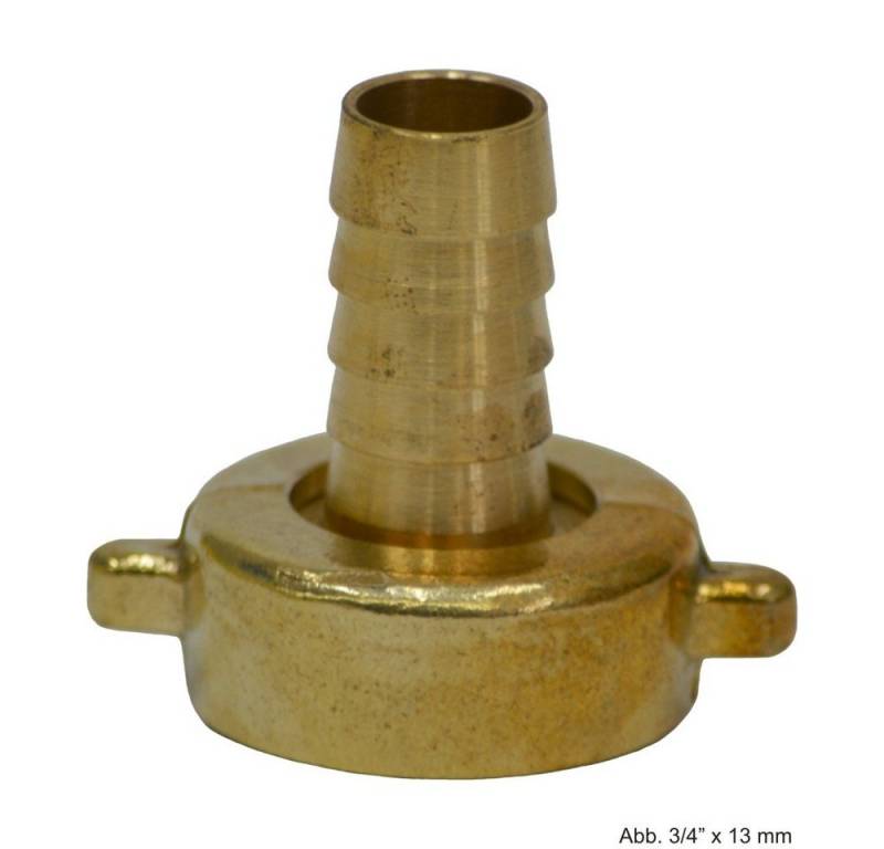 bevo Gartenschlauch Messing 2/3 Schlauchverschraubung, reduz., ÜWM IG x Schlauchtülle, 3/4 bevo Gartenschlauch Messing 2/3 Schlauchverschraubung, reduz., ÜWM IG x Schlauchtülle, 3/4 von bevo