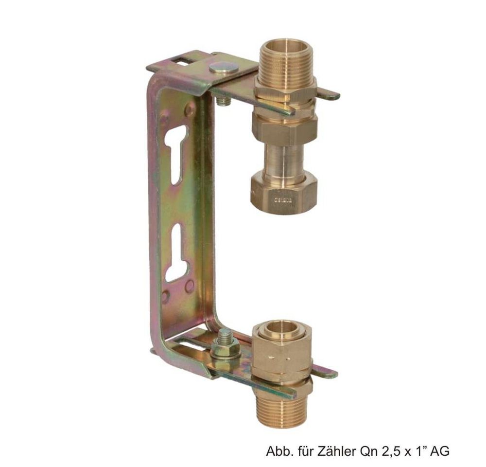 Kaltwasserzähler Wasserzähler-Anschlussgarnitur Qn 2.5,3/4x3/4" f.Steigrohr,verzinkt v" von OTTO