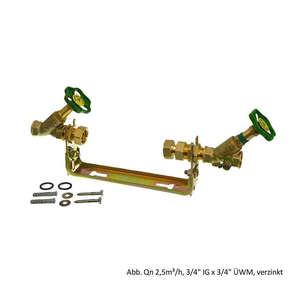 Kaltwasserzähler Wasserzählerbügel-m. Armaturen,waagerecht,verstellbar,Qn6m³/h,1 1/4IG" von OTTO