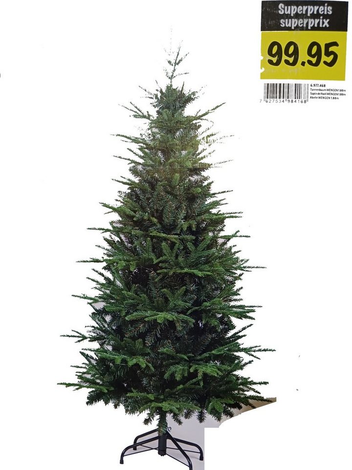 markenlose Künstlicher Weihnachtsbaum künstlicher Weihnachtsbaum Christbaum Tannenbaum 180 cm Wengen von markenlose