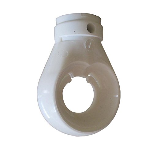 markiso® Markisenkurbel Kugelöse – Ersatz-Öse für Markisengetriebe [Made in Germany] – 10 mm Innensechskant – Robuste Kunststofföse für Kugelhaken & Kugelkopf von markiso