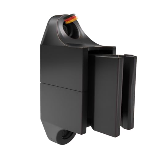 markiso® 3x Kurbelhalter für Rolladenkurbel [Made in Germany] Halterung für Markisenkurbel [3-teilig höhenverstellbar], Wandhalterung für Kurbeln mit Ø von 12-17mm |Braun von markiso