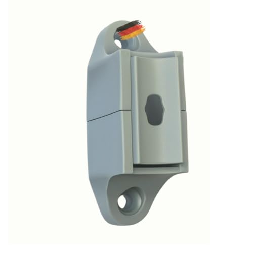 markiso® 2x Kurbelhalter für Rolladenkurbel [Made in Germany] Magnet-Halterung für Markisenkurbel [3-teilig höhenverstellbar], Wandhalterung für Kurbeln mit Ø von 12-17mm |Farbe Grau von markiso