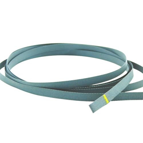 Raffstore Texband [6x0,33mm] Grau – Jalousieband mit Schlaufen auf beiden Seiten [Hergestellt in der Schweiz], Zugband 250cm – Originales Reparaturband für Jalousien von markiso