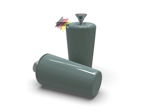 markiso® Rolladenstopper geschlossen [1 Paar] (Wespenschutz), Rollladen Anschlagstopper für Rollo & Jalousie 40mm lang inkl. Schraube & Dichtung | Rollladenstopper in verschiedenen Farben & Set´s von markiso