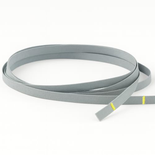 Raffstore Texband [8x0,34mm] Grau – Jalousieband mit Schlaufen auf beiden Seiten [Hergestellt in der Schweiz], Zugband 300cm – Originales Reparaturband für Jalousien von markiso