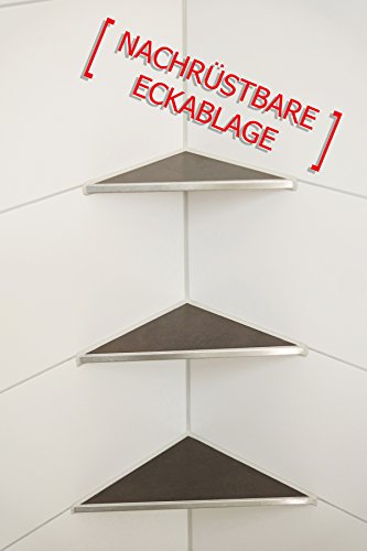 markiso befliesbare Duschablage - nachrüstbar- Eckablage, Duschregal 235x235x328 mm markiso befliesbare Duschablage - nachrüstbar- Eckablage, Duschregal 235x235x328 mm von markiso