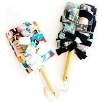 Waschbar Duster Kopf Aus Flanell - Und Fleece-stoff Mit Oder Ohne Griff von marleysmonsters