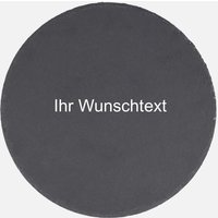 Gravierte Schieferplatte Personalisiert Ihr Wunschtext Hausschild Dekoschild Wanddeko Servierplatte Deko Geschenk Kreis, Viereck, Rechteck von martinair007